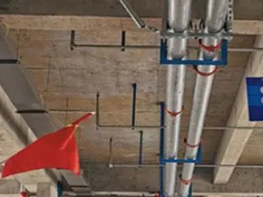 金水管廊支架的安装方法